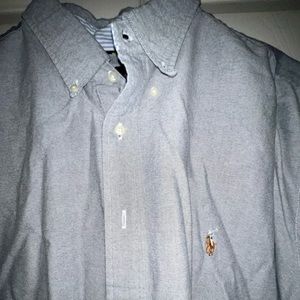 Polo Ralph Lauren - Long Sleeves 2XB Solid Oxford Shirt